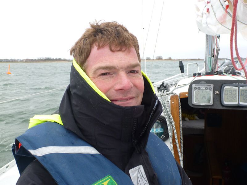 Jan ist k.o. aber glücklich.