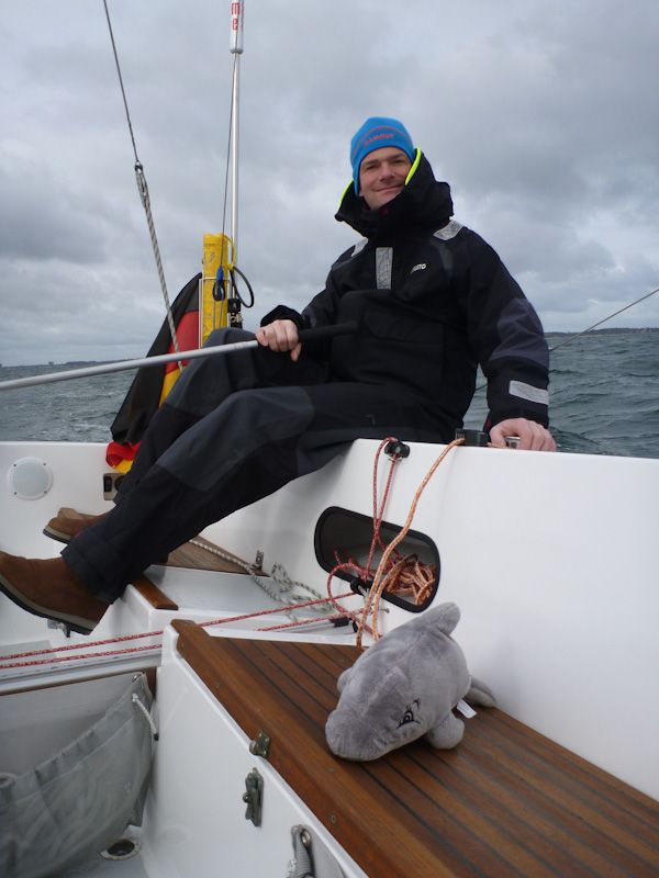 Jan und Schnaufi freuen sich - wir sind unterwegs.