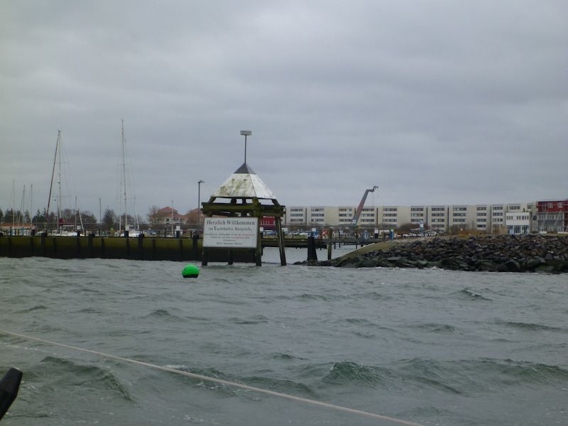 Wir sind in Burgtiefe.