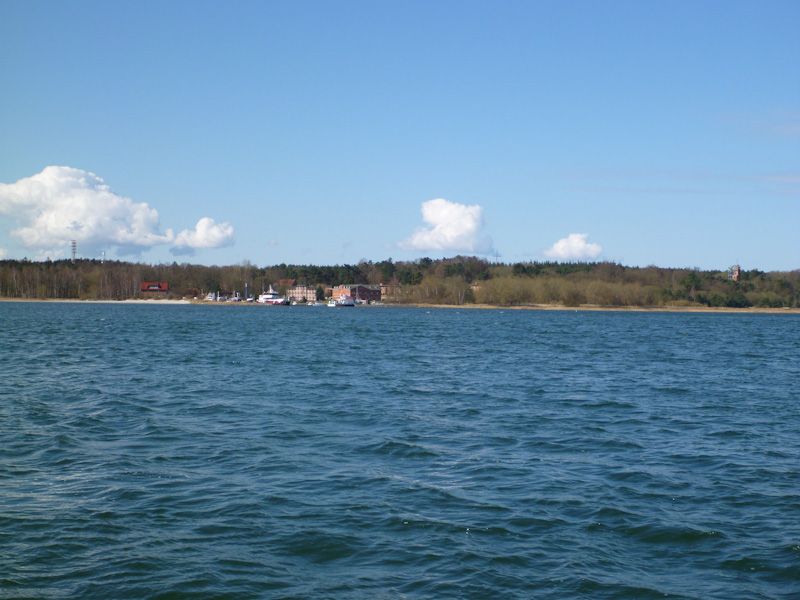 Tschüß Barhöft, auf geht es nach Hiddensee.