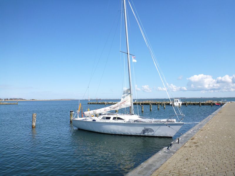 Der Hafen von Neuendorf - er ist noch recht leer...