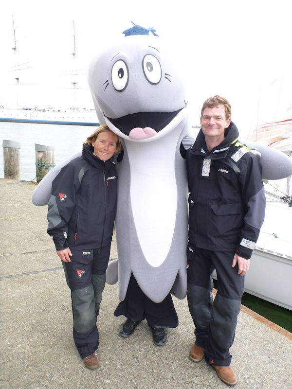 Auch Walfred ist da und begrüßt...