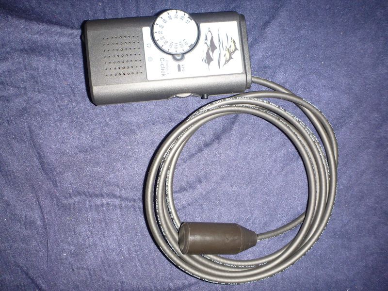 So sieht das Hydrophon aus, das uns Schweinswallaute an Bord bringen soll.