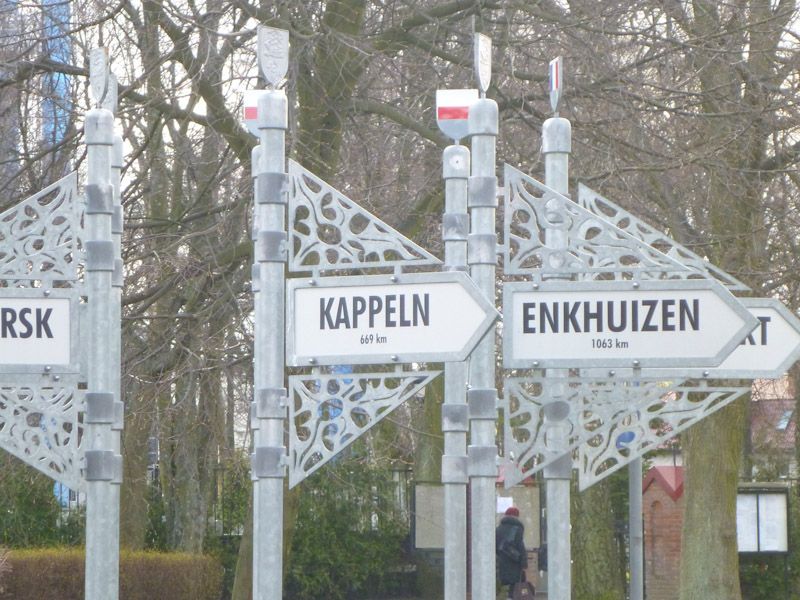Erinnerungen an zu Hause - warum ist hier Kappeln ausgeschildert? Partnerstadt?