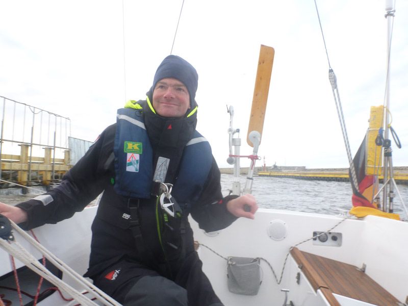 Jan freut sich, dass es endlich geschafft ist!