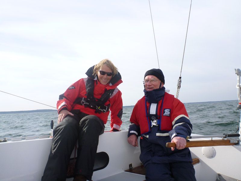 Auch Jürgen und Silja haben Spaß.