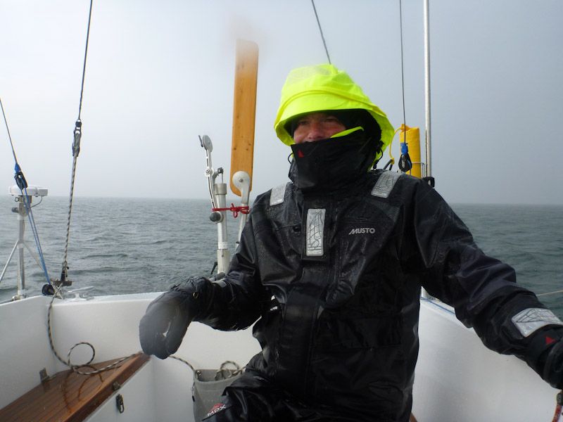 Nasse Überfahrt nach Hel.