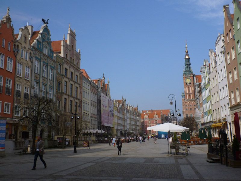 Erste Eindrücke von der Stadt.