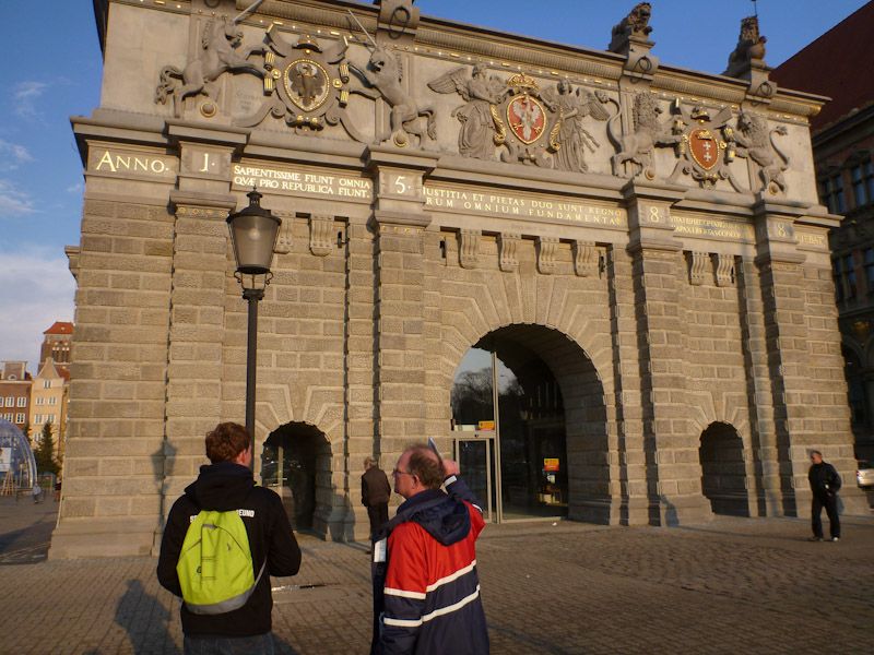 Derweil ist Jürgen unser Reiseführer.