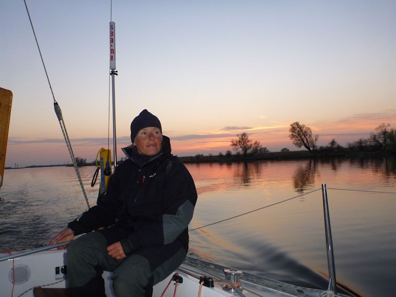 Abendstimmung kurz vor Kaliningrad.