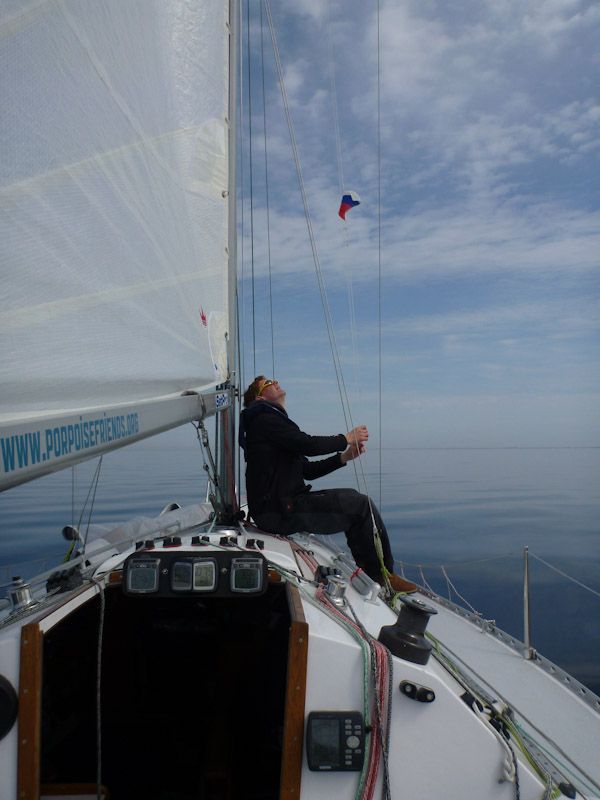 Natürlich genau auf der Grenze!