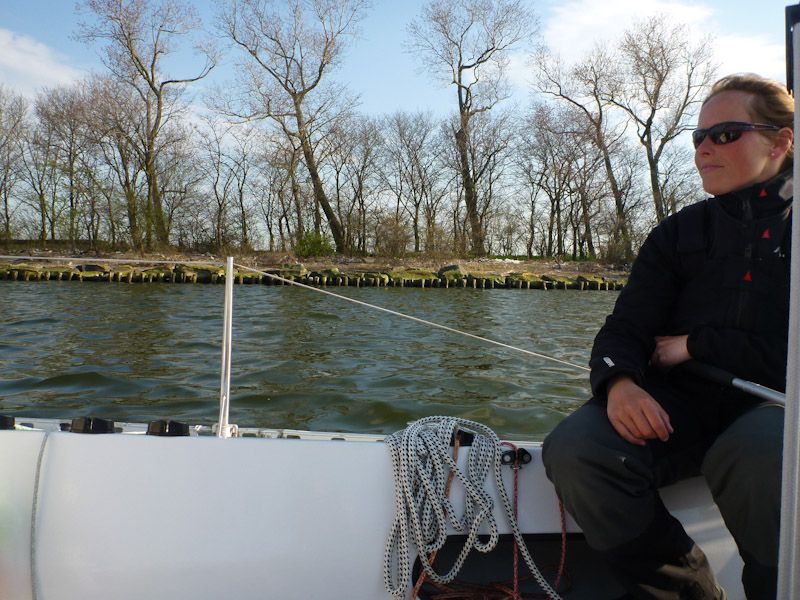 Vorbei an toller Natur.