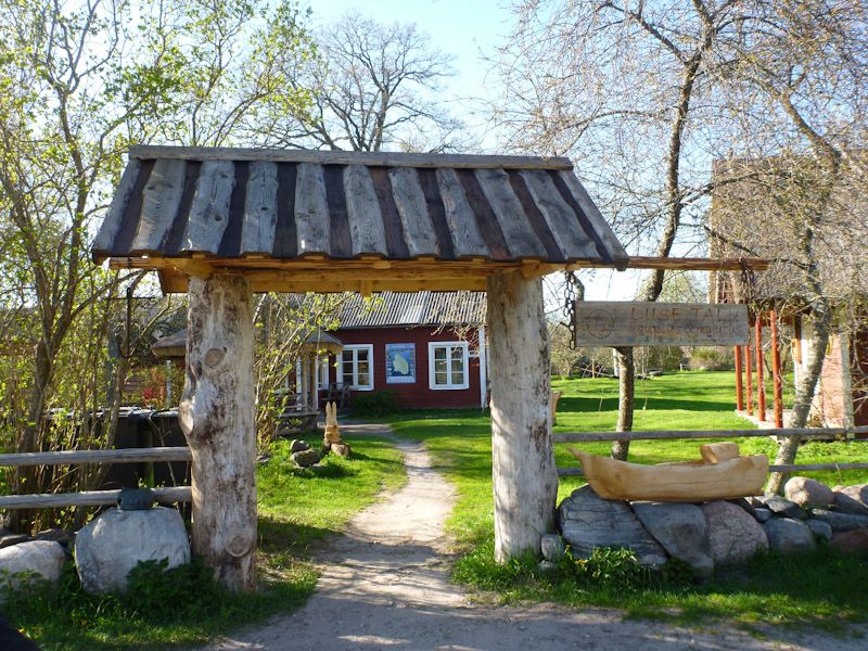 Der Supermarkt im Ortszentrum...