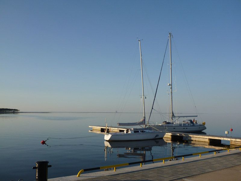 Abendstimmung auf Kihnu.