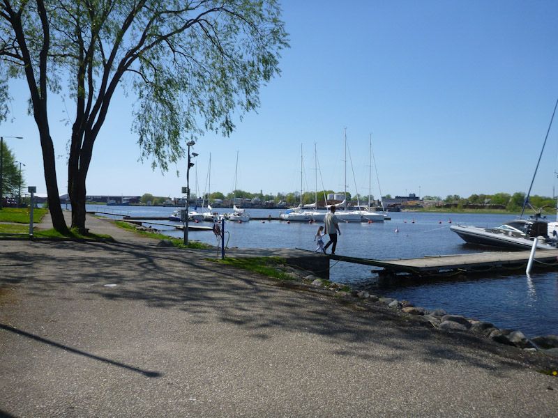 Der Yachthafen von Pärnu.
