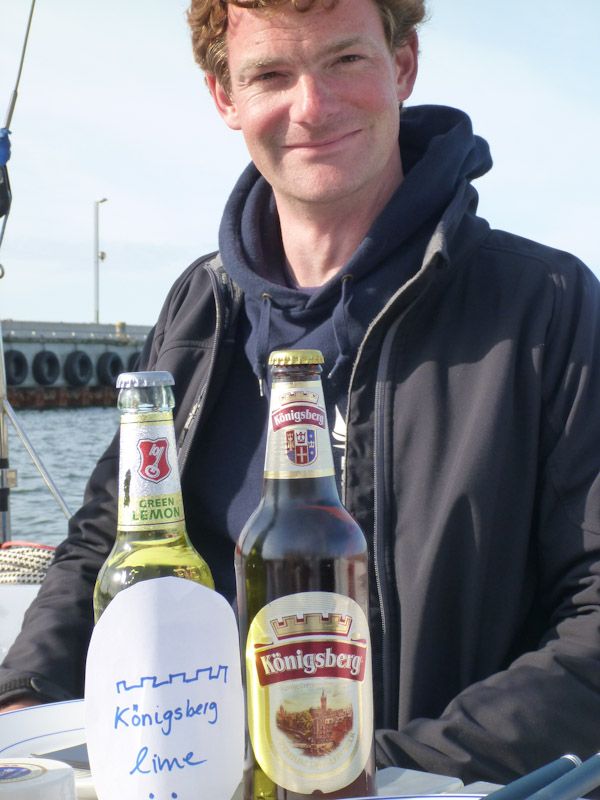 Wir genießen das Bier aus Königsberg!