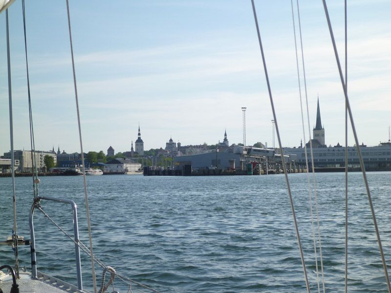 Das war der Anblick auf dem Weg zur Old City Marina...