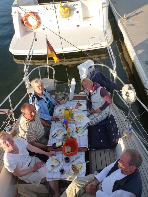Alle zusammen auf der Gerrun! Lecker war es!