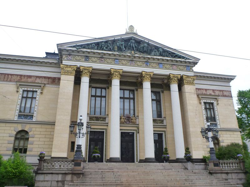 viele schöne Gebäude.