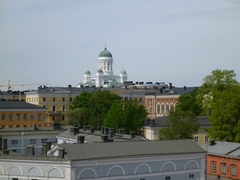 Und über allem prangt die Domkirche.