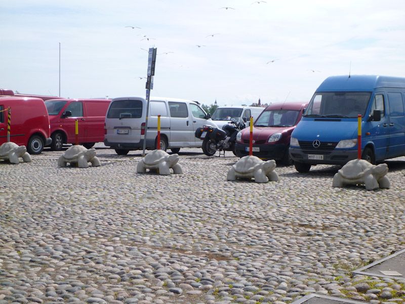 Auch so können Absperrungen aussehen...