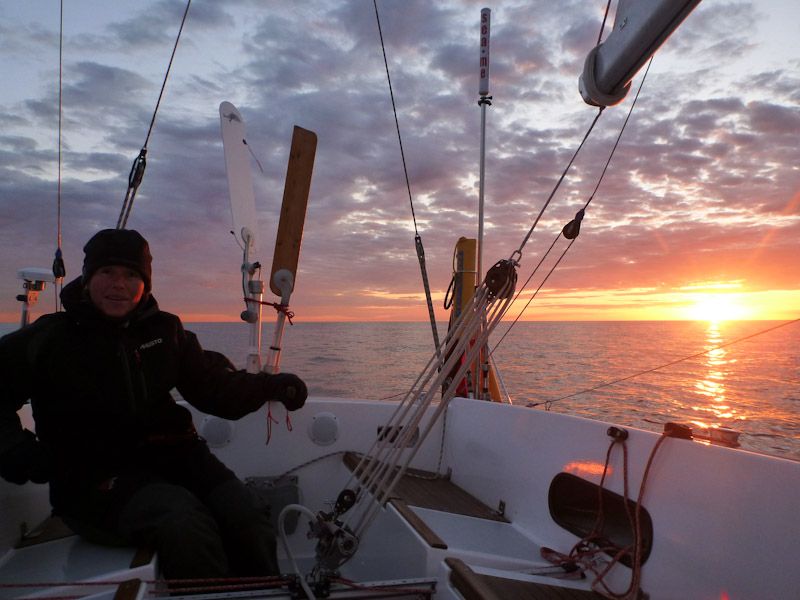 In der Nacht ist es wieder eisig kalt...