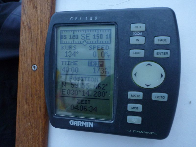 Nach über 170 Seemeilen haben wir es geschafft.