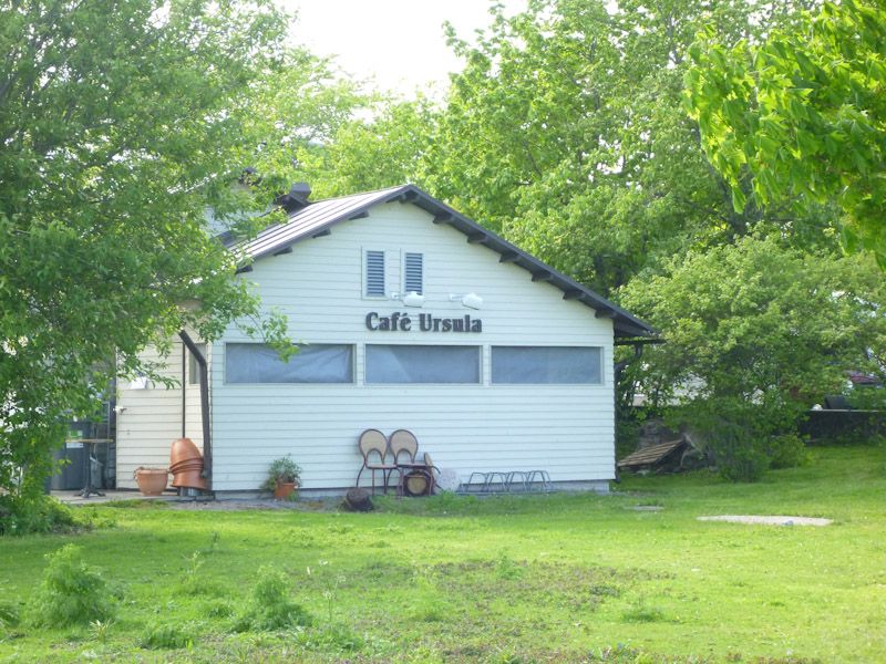 Wir denken an Siljas Tante, sie scheint hier ein Cafe eröffnet zu haben...