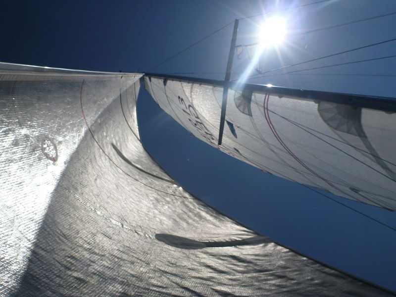 Endlich! Schönes Segeln in Finnland! Das Dope hat gewirkt!