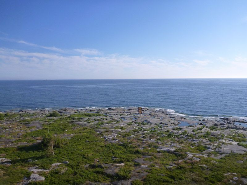 Rundherum viel Fels.