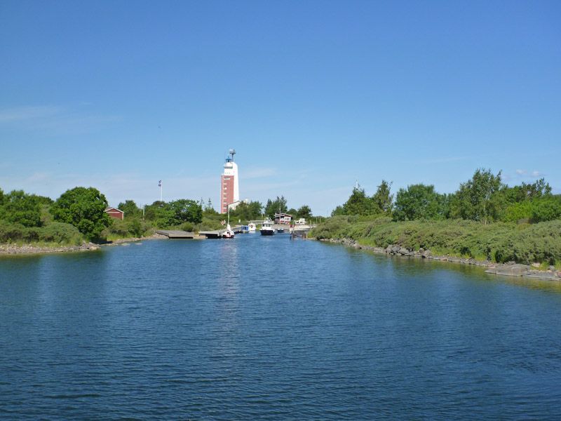 Mit der Fähre verlassen wir Kilmäpihlaja und fahren nach Rauma.