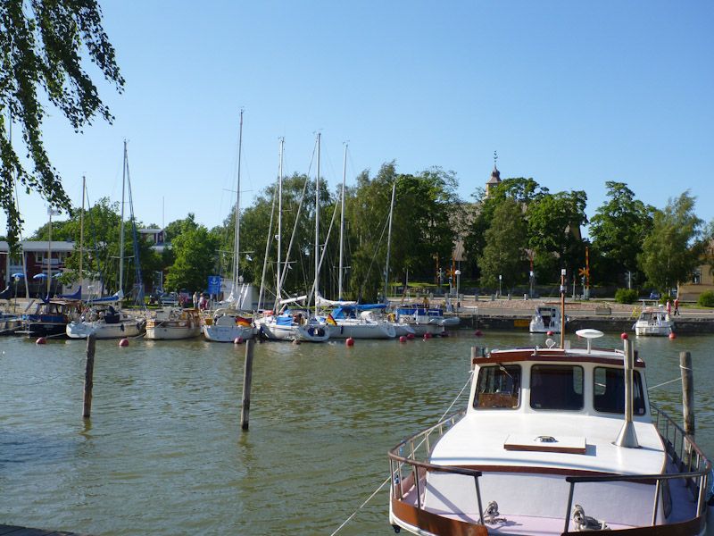 Der Gästehafen von Uusikaupunki