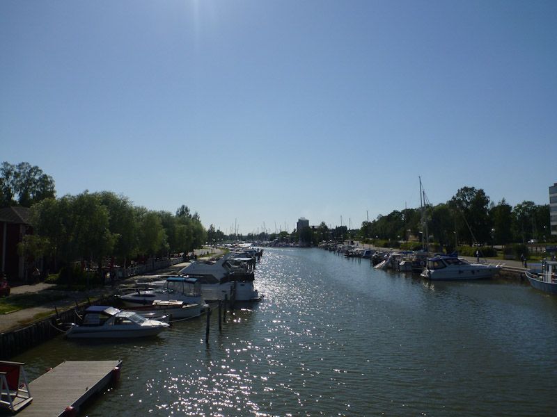 Es liegen doch recht viele Schiffe in Uusikaupunki