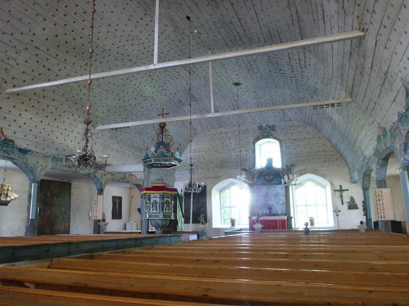 Die Alte Kirche von Uusikaupunki