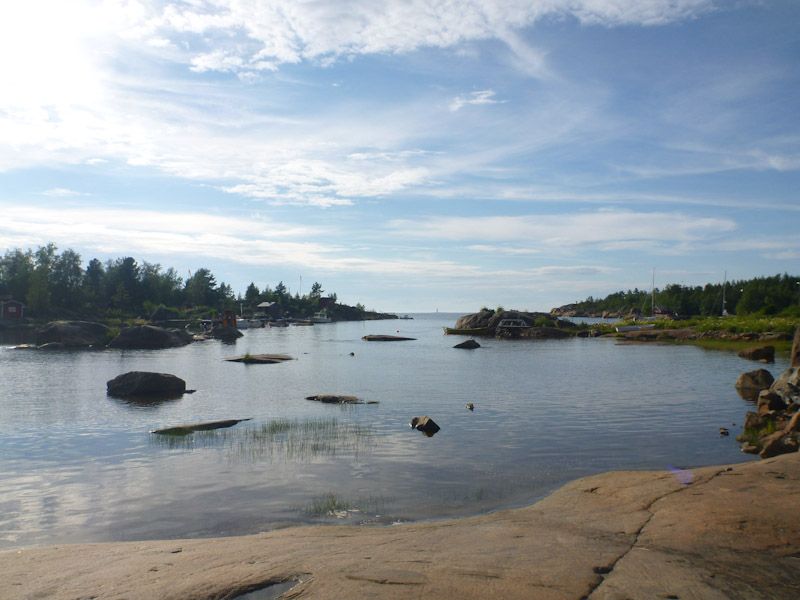 Eine der Buchten von Mässkär.