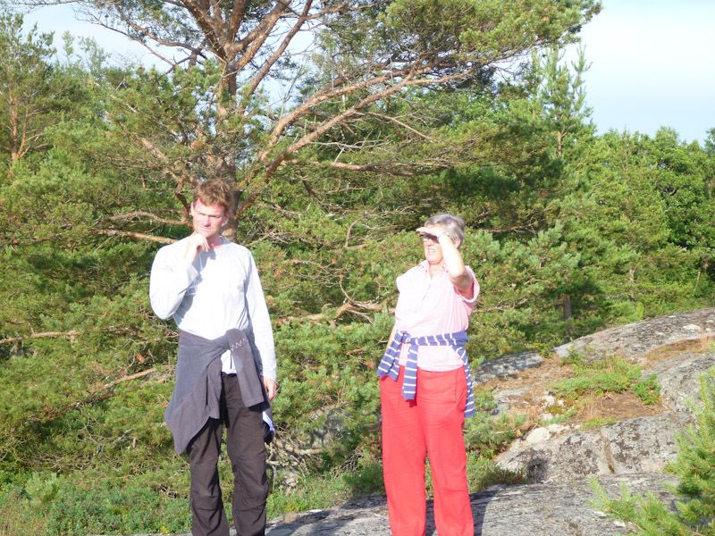 Frediks Frau und Jan.