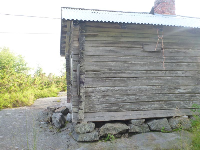 Die älteste Fischerhütte auf der Insel.