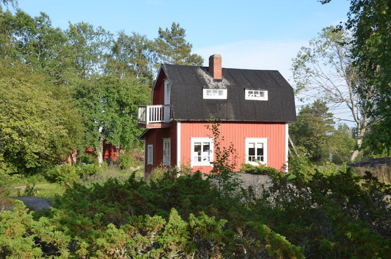 Das Sommerhaus von Frederiks Familie - sehr nett.