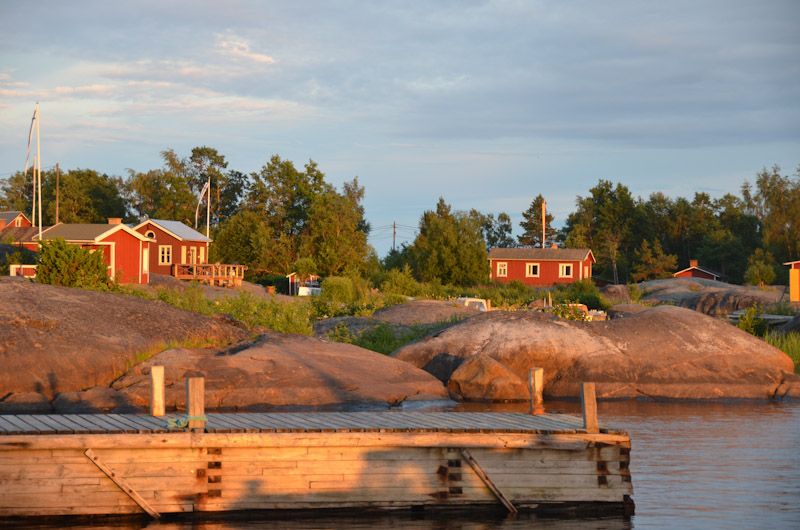 Abendstimmung im Hafen (Foto: Andreas).