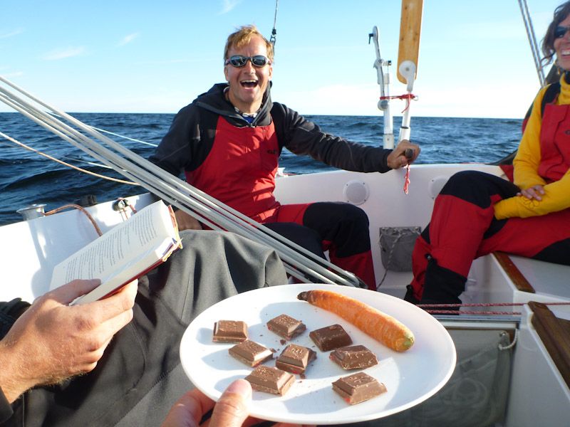 Auch wir ernähren uns gesund - zumindest teilweise.
