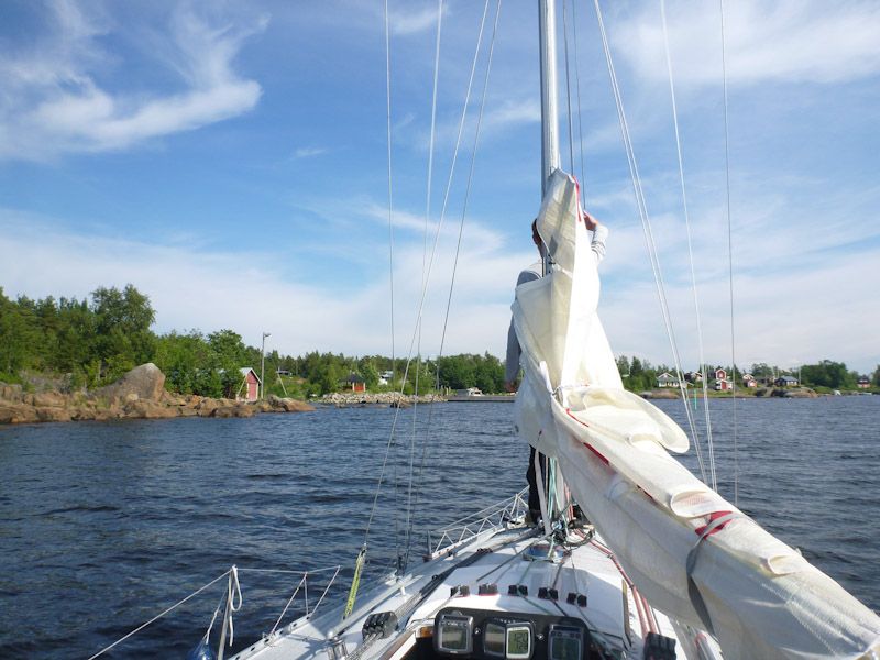 Einfahrt nach Mässkär.