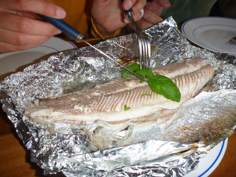 Frischer Fisch von Andreas gefangen....(von einem Fischkutter)...