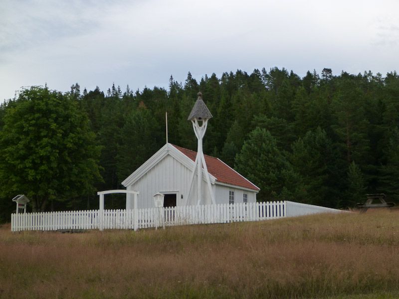 Die Kapelle von Trysunda.