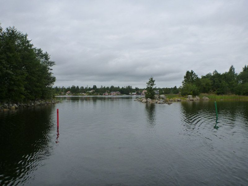 Der Weg nach Skatan ist nicht allzu breit und nicht allzu tief.