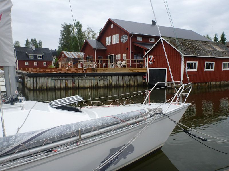 Direkt nebenan finden wir ein sehr nettes Restaurant.