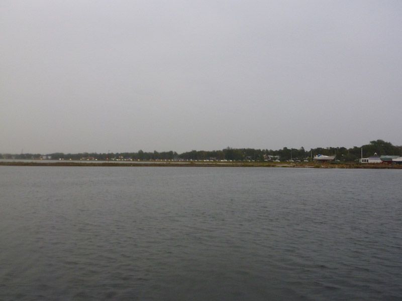 Stau! Diese Autoschlange haben wir verursacht...;-)