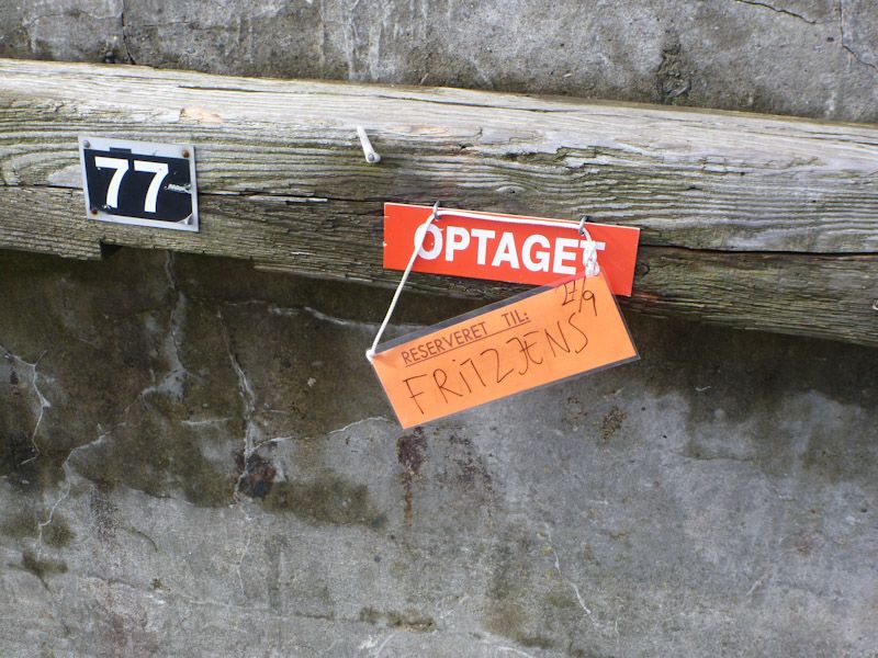 Hier ist ein Platz für uns reserviert...