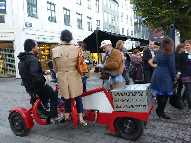 So ein Ecotaxi hatten wir zuvor auch noch nicht gesehen.