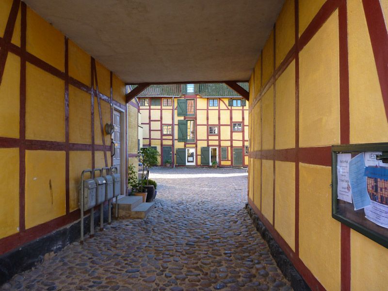 Ein schöner Innenhof.