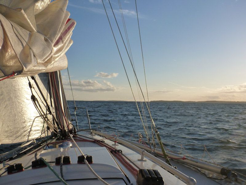 Dennoch, es ist ein netter Segeltag.